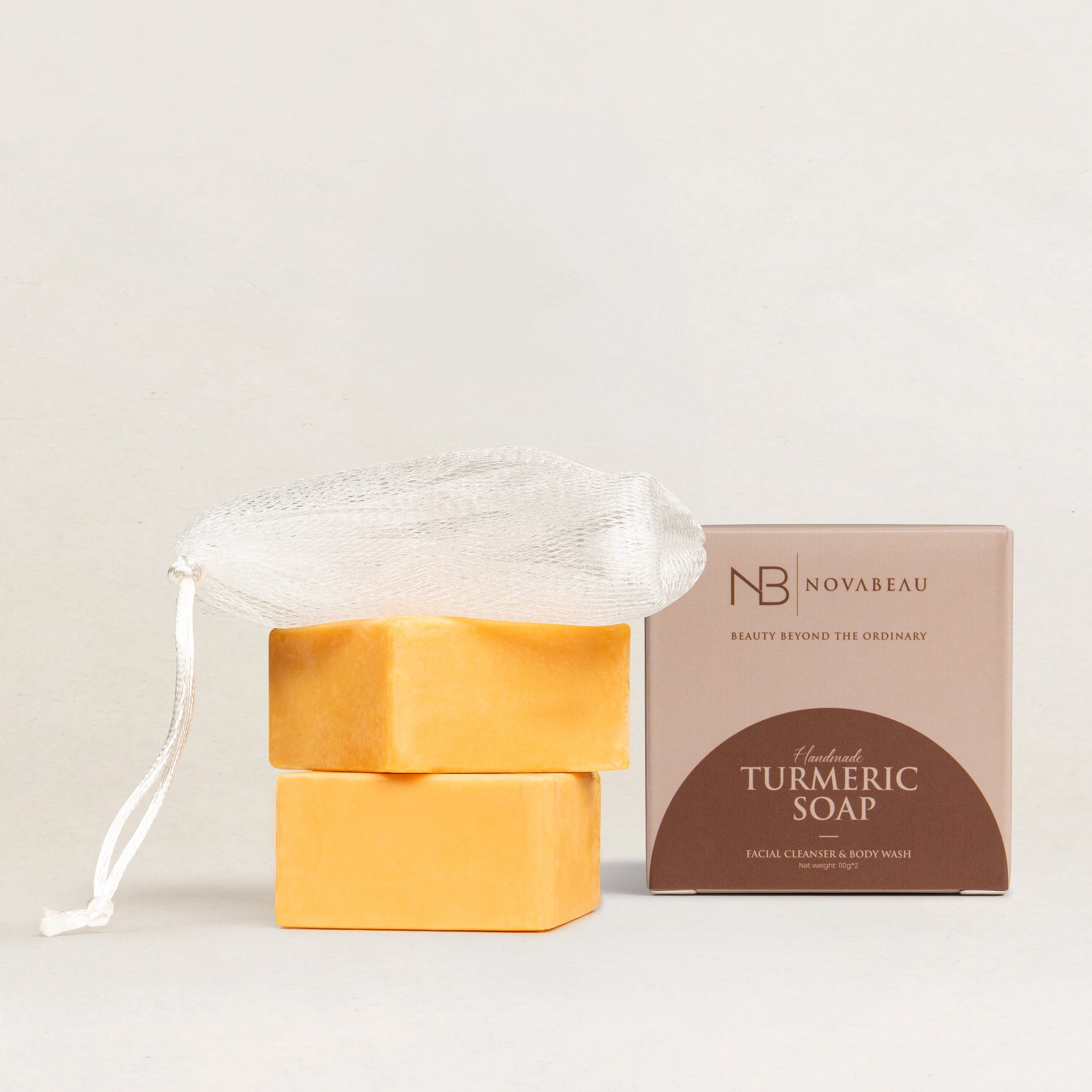 Turmeric Zeep met Zeephouder
