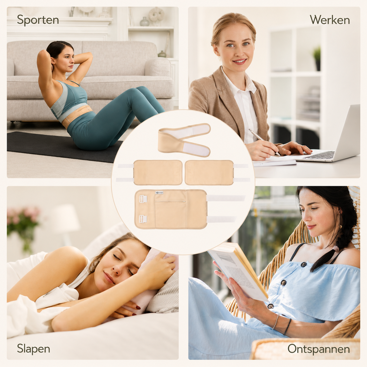 Castor Olie Wrap Set + 100ml Castor Olie