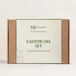Castor Olie Wrap Set + 100ml Castor Olie